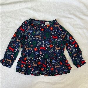 Hanna Andersson Festive Long Sleeve Shirt